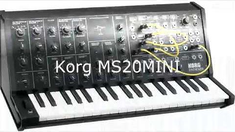 Evil Bass Synth - Korg MS20 Mini - Jupiter Ghost