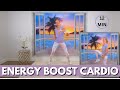12 minute Low Impact Cardio Workout to Boost Mood and Energy
