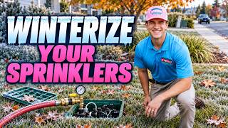How to Winterize a Sprinkler System Like a Professional (Blow-out)
