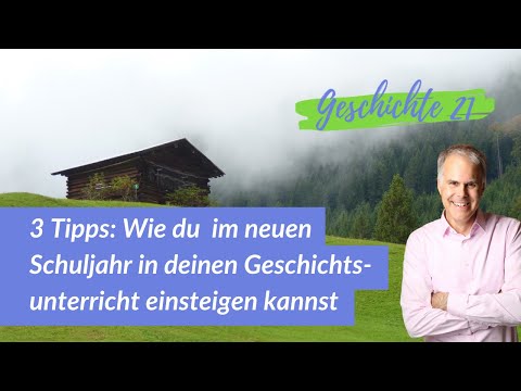 Geschichtsunterricht im neuen