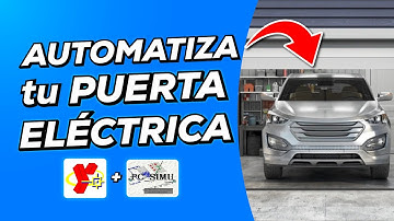 ¿Cómo automatizar una puerta eléctrica? | Con CADE SIMU y PC SIMU