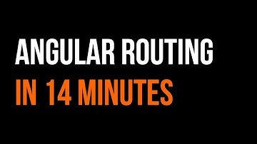 Angular Routing in 14 Minutes | Intermediate Angular with ngRoute | Quick Code