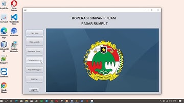Demo Program - Perancangan aplikasi pada koperasi simpan pinjam (sederhana)