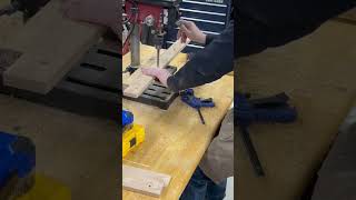 Woodworking Build of a Leather Working Strap Burnishing Vise
