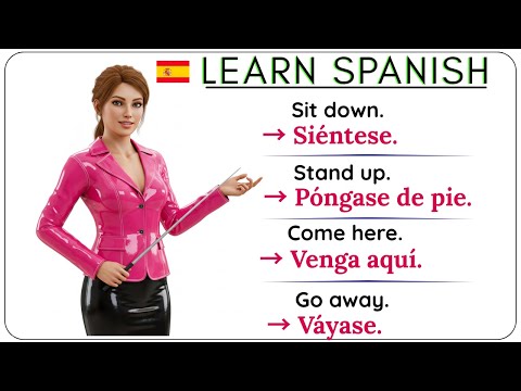 Short  Spanish Phrases for Beginner Conversations | Learn Spanish | aprender español