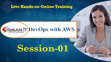 DevOps with AWS Demo | Session - 1 | Online Training | Sriman IT