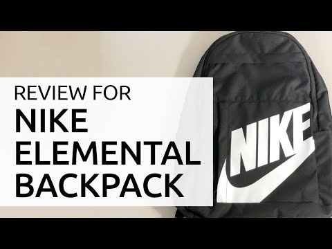 Nike Elemental Backpack Black / Unisex Kids School Sports Travel Bag Sack