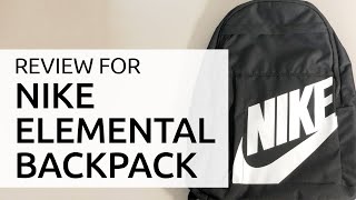 Nike Elemental Backpack REVIEW
