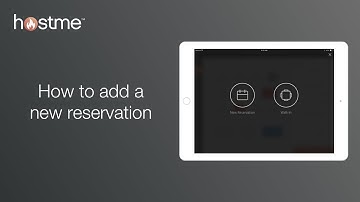 How to add a reservation into the system