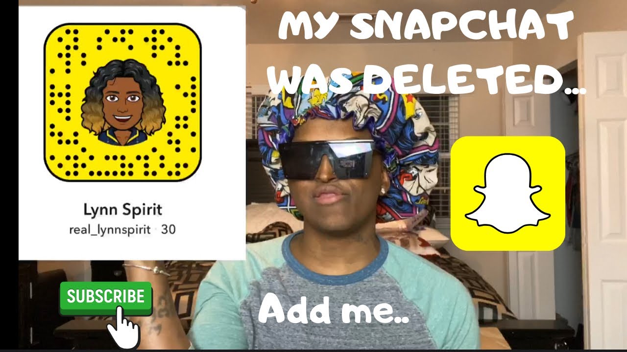 My Snapchat was deleted - YouTube
