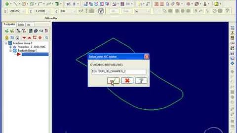 MasterCam  3D CHAMFER TIPS