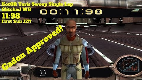 KotOR Taris Swoop Single Lap Glitched 11:98 WR