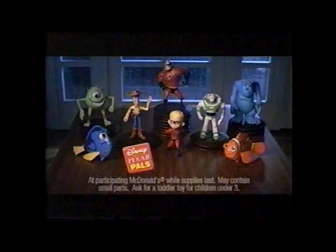 McDonald S Ad Pixar Pals 2005 