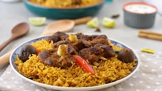 Mutton Machboos |  Majboos recipe| Machboos Al  Laham