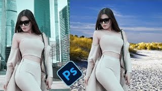How To Joint Picture Editing Part- Background in Photoshop cc. Maria tech-HD #photoshop cc tutorial screenshot 1