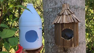 CÓMO HACER CASA DE PÁJAROS // how to make a birdhouse