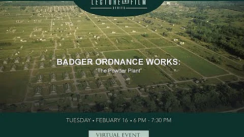 Badger Ordnance Lecture Recording from February 16...