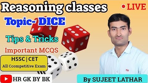 DICE (पासा)|| CLASS -2|| Full concept in Hindi || BY SUJEET LATHAR || @HRGKBYBK