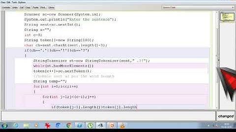 ISC COMPUTER SCIENCE :PRACTICAL STRING BASED PROGRAM