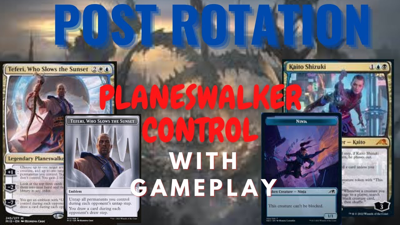 POSTROTATION ESPER CONTROL Dominaria United Standard YouTube