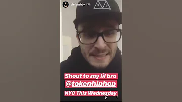 Chris Webby Will Be At Token's NYC Show This Wednesday