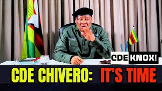 WATCH  LIVE : Cde Chivero Addresses the Nation