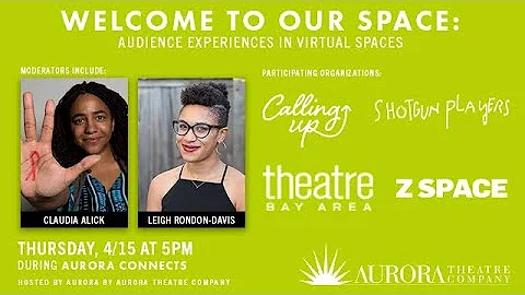WELCOME TO OUR SPACE: Audience Experiences in Virt...