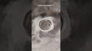 ROUND LOCKING JALI  STEEL DRAIN STRAINER COVER FIXING WORK #conStruction #hardware fittings#plumbing