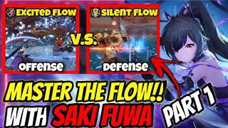 Tower of Fantasy SAKI FUWA GUIDE!! Excited Flow & Silent Flow Rotation!!