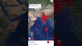United Kingdom vs Philippines Map #maps #country #worldmap #geography #unitedkingdom #philippines United Kingdom vs Philippines Map #maps #country #worldmap #geography #unitedkingdom #philippines