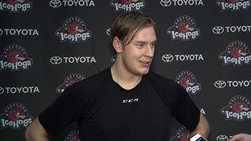 IceHogs Postgame - Victor Ejdsell - 10/25/18