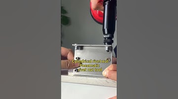 Rivet nut Riveting process #Rivet nut#Rivet nut tool#Pneumatic tool #poprivet#SZENT#kseet