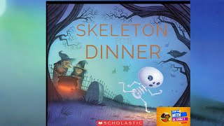 🦴Skeleton for Dinner  | READ OUT LOUD |Story time w Lil Sasha 🦴 Animated