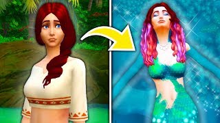 Human to Mermaid: A Sims 4 Island Living Story