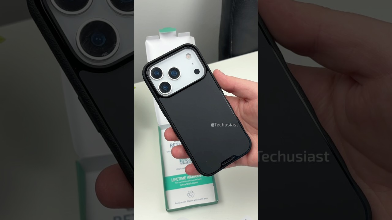 Smartish Gripmunk MagSafe Case for iPhone 17 Pro Unboxing