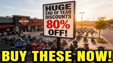 Harley-Davidson Dealerships are Trying to DUMP These 7 Bikes ASAP!
