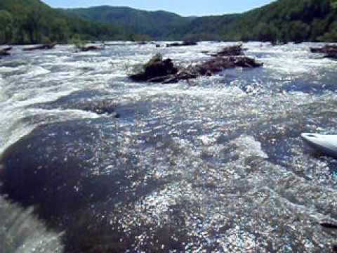 kayaking sandstone falls