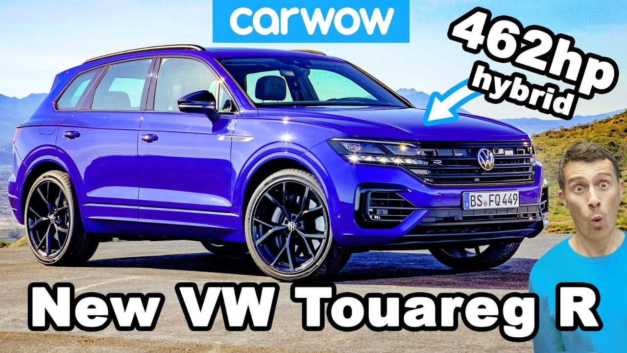 The new VW Touareg R is the most powerful Volkswagen EVER!