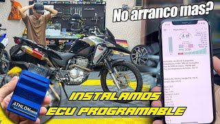 ECU PROGRAMABLE HONDA XRE 300CC (LO MANEJO DESDE EL CELULAR) parte 1