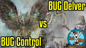 BUG Control vs BUG Delver | Legacy Magic: the Gathering w/Commentary | Fast Effect | ELD