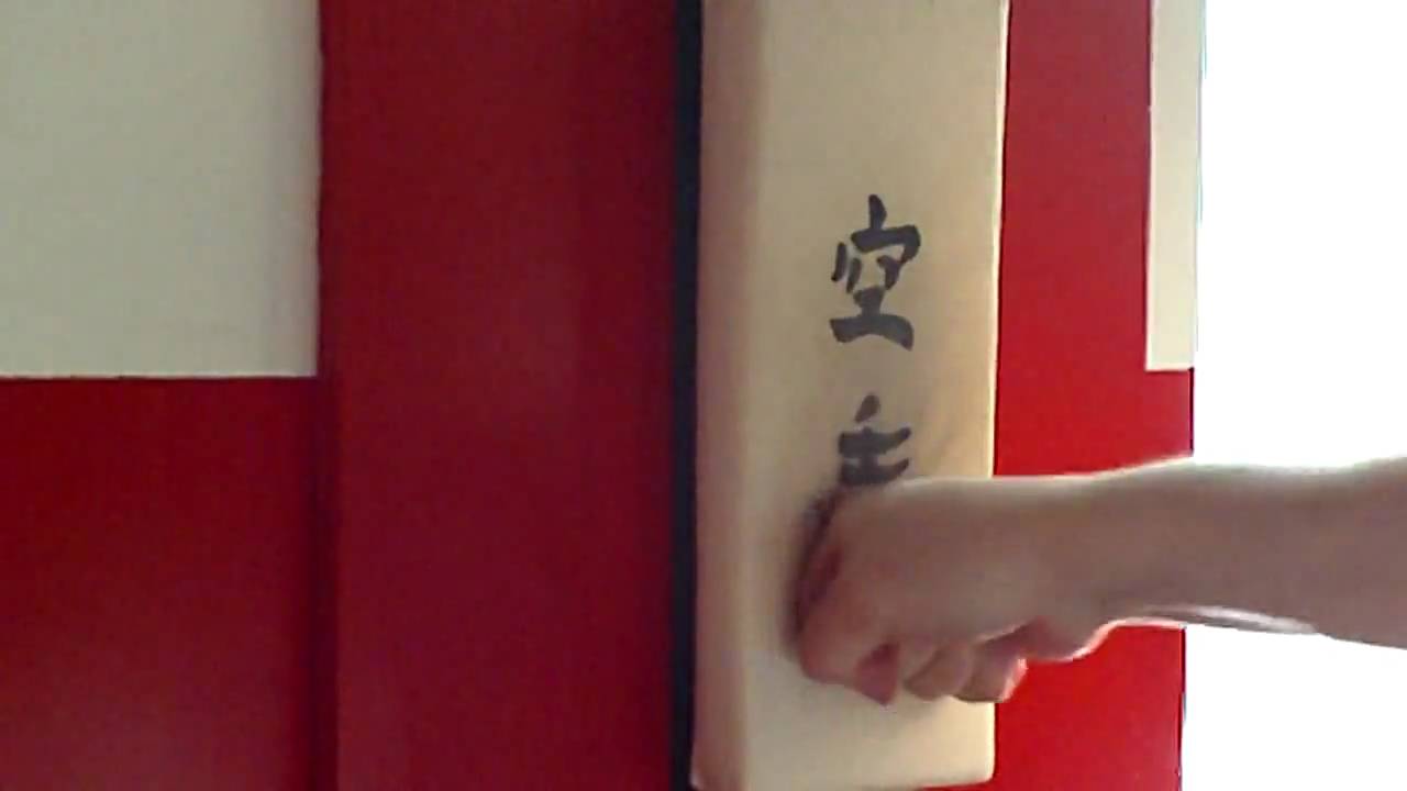 1 min makiwara Karate Punch Martial Arts Hero Factory Karate