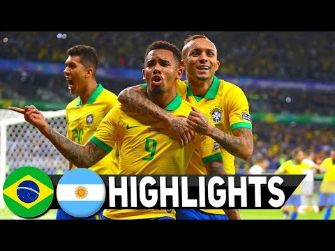 Brazil vs Argentina 2-0 Highlights Copa America Semifinal 2019