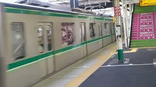 東京メトロ16000系16045F編成松戸駅発車
