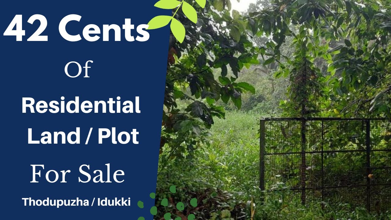42 Cents of Land for Sale at Thodupuzha, Idukki YouTube