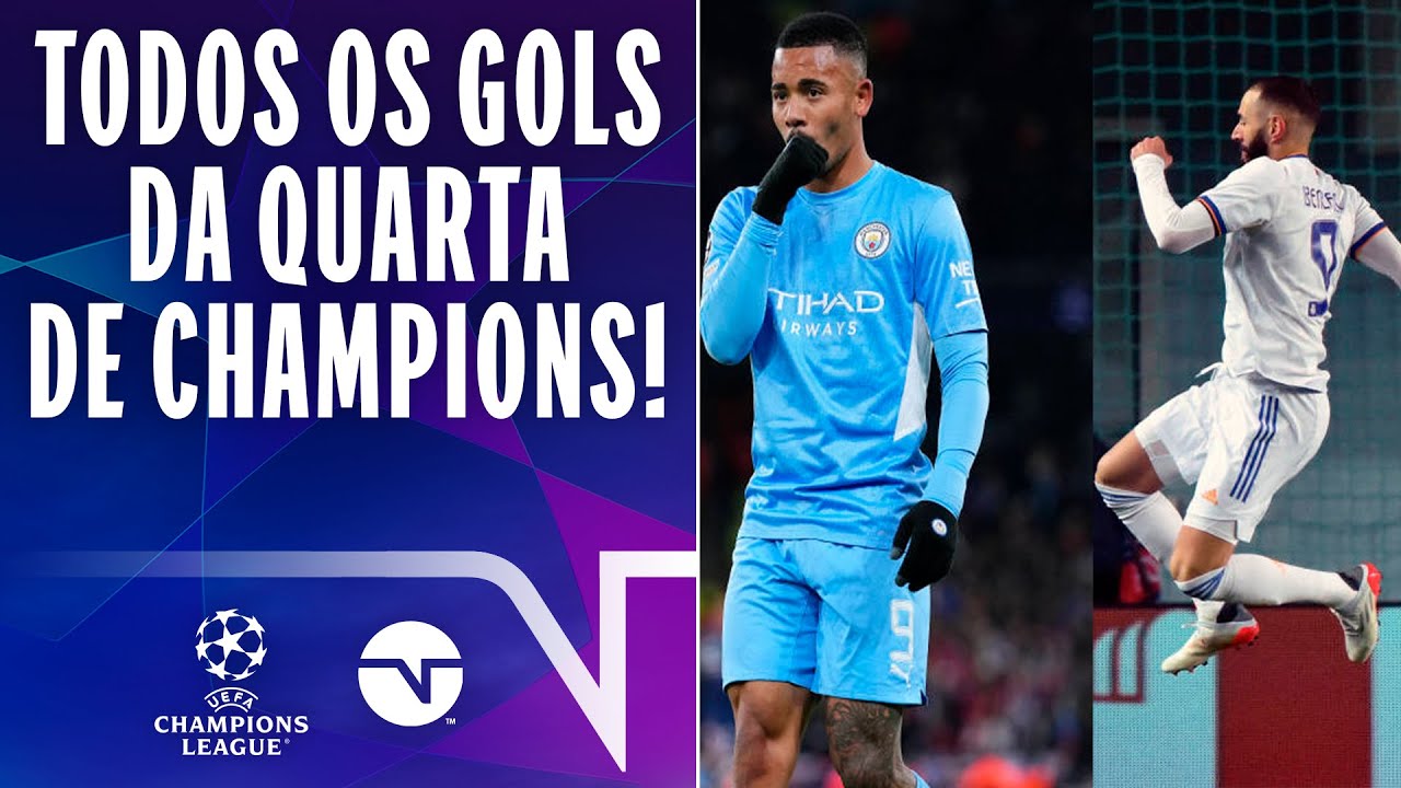 GABRIEL JESUS VIRA PARA O CITY, GOLEADA DO REAL E TODOS OS GOLS DESSA QUARTA DE CHAMPIONS (24/11/21)