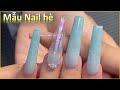 Mang hết biển cả vào bộ nail cùng cô Nhi Trần