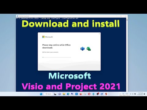 How to download and install Microsoft Visio and Microsoft Project 2021