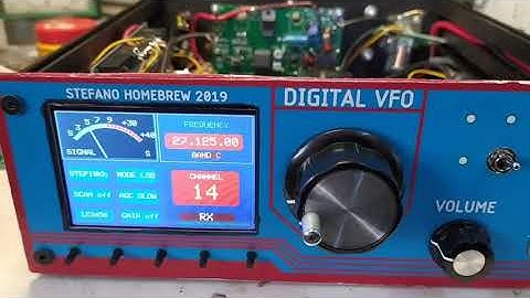 Video 21. SSB 27 MHZ RTX - BITX RADIO BASED-
