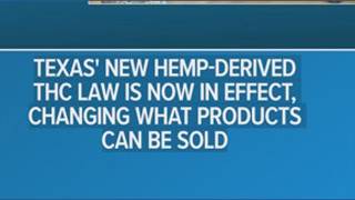 A statewide ban on certain hemp and THC products goes into effect today