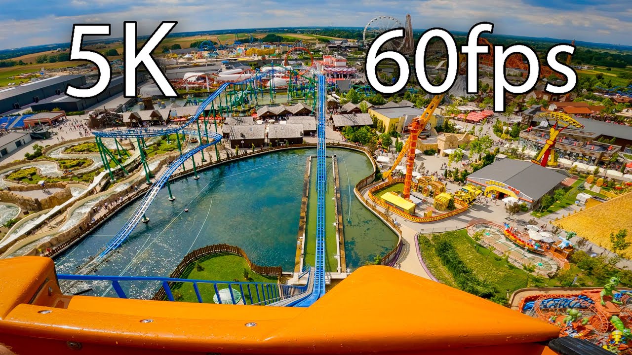 Speed front seat on-ride 5K POV @60fps Energylandia